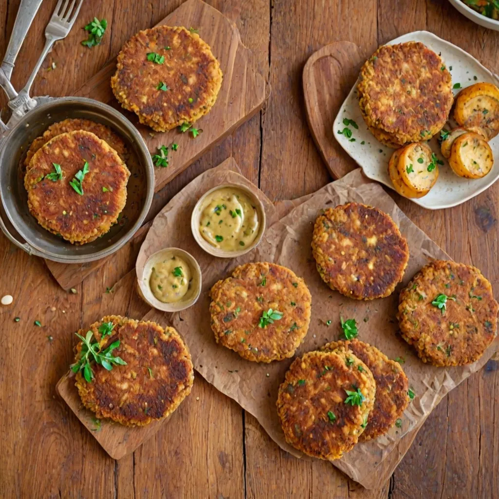 Kotlety z bobu i ziemniaków – przepis krok po kroku.